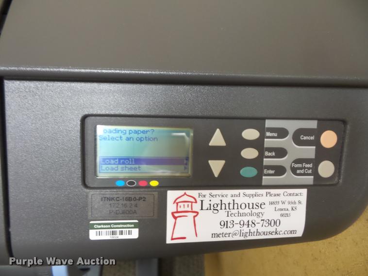 image for item DJ9523 HP DesignJet 800 large format printer