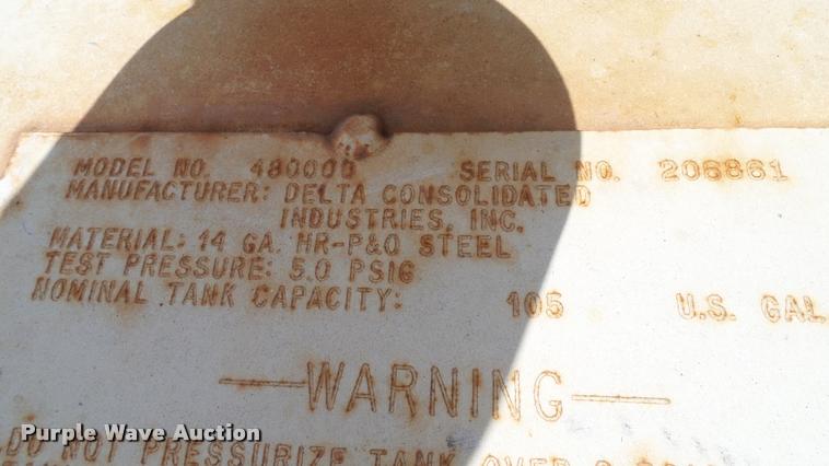 image for item DJ9923 Delta fuel tank