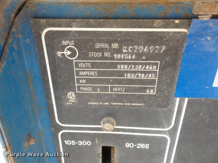image for item DL9656 (3) Miller Dialarc 250 AC/DC welders