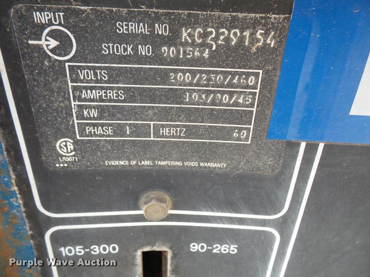 image for item DL9656 (3) Miller Dialarc 250 AC/DC welders