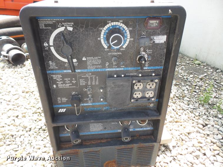 image for item DL9657 (2) Miller Trailblazer welders
