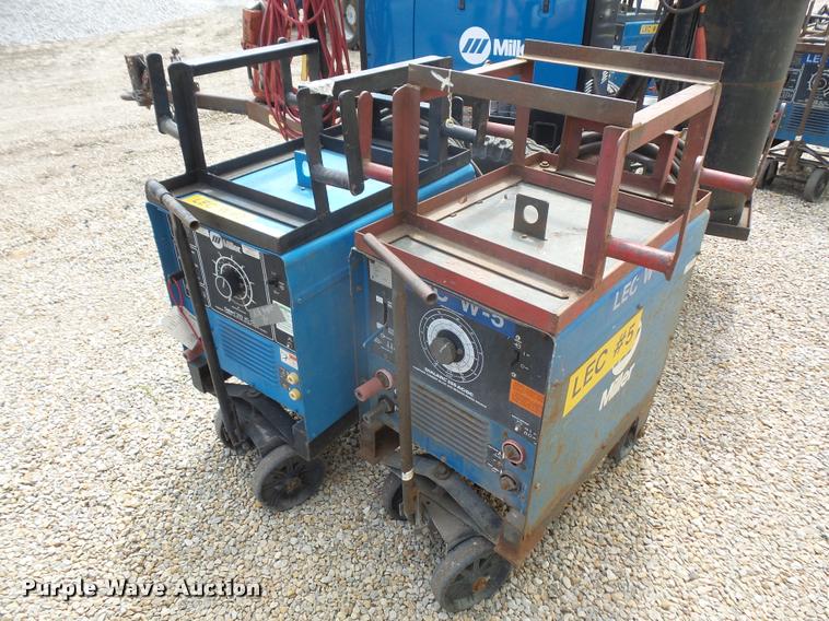 image for item DL9658 (2) Miller Dialarc 250 AC/DC welders