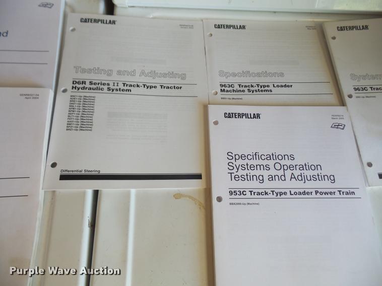 image for item DL9672 (76) Caterpillar manuals