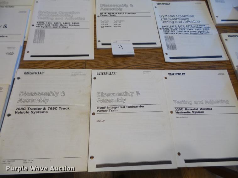 image for item DL9672 (76) Caterpillar manuals