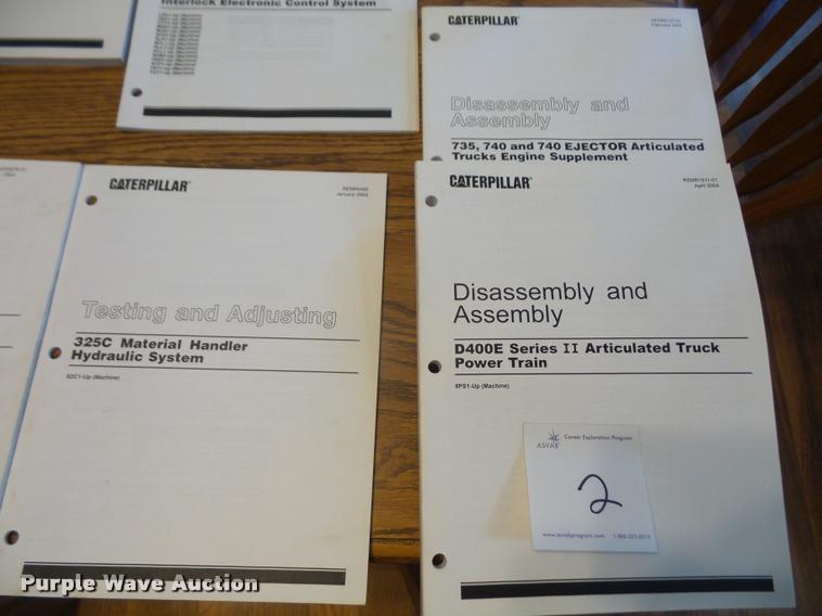 image for item DL9672 (76) Caterpillar manuals