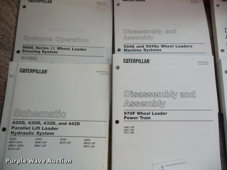 image for item DL9672 (76) Caterpillar manuals
