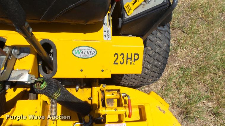 image for item DO9670 2008 Walker MTGHS ZTR mower