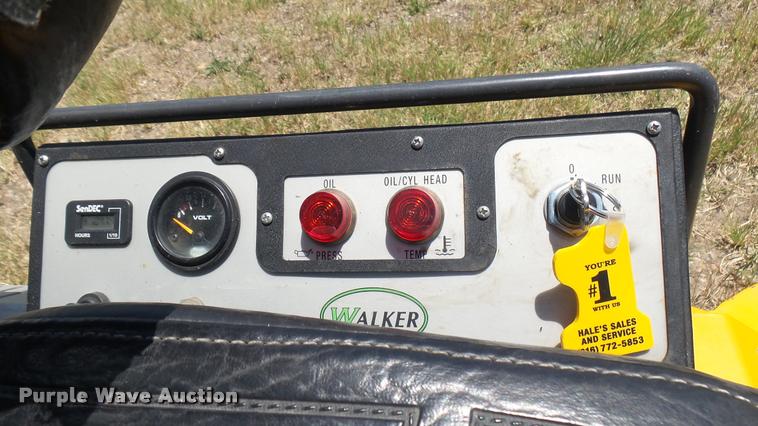image for item DO9670 2008 Walker MTGHS ZTR mower