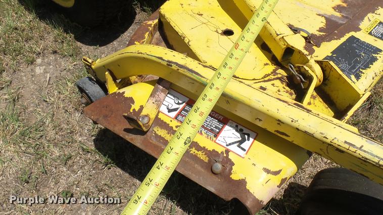 image for item DO9671 1996 John Deere F9L5 ZTR mower