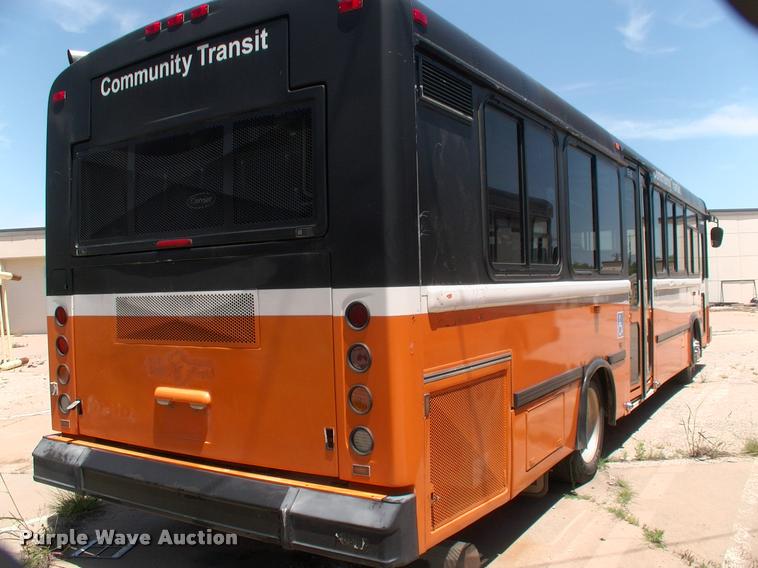 image for item DP9285 2003 Blue Bird shuttle bus