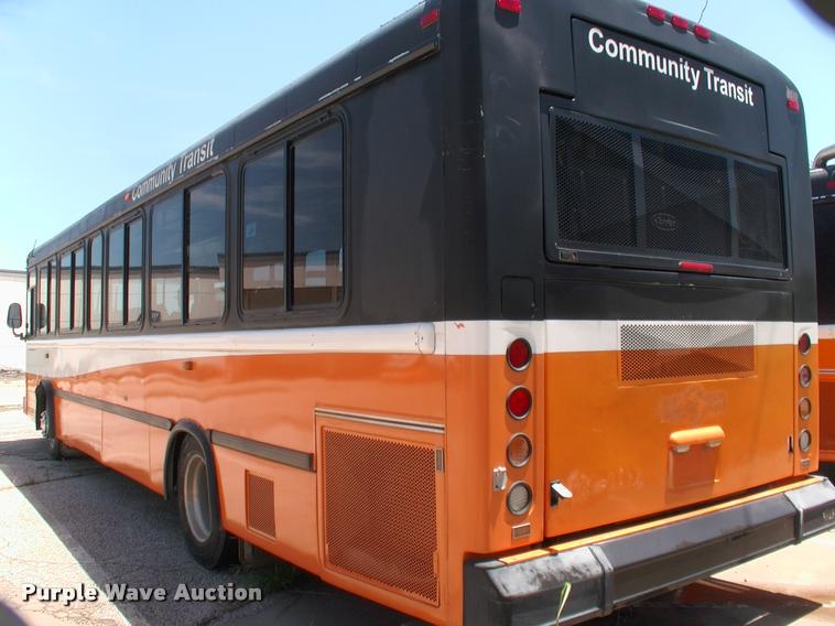 image for item DP9285 2003 Blue Bird shuttle bus