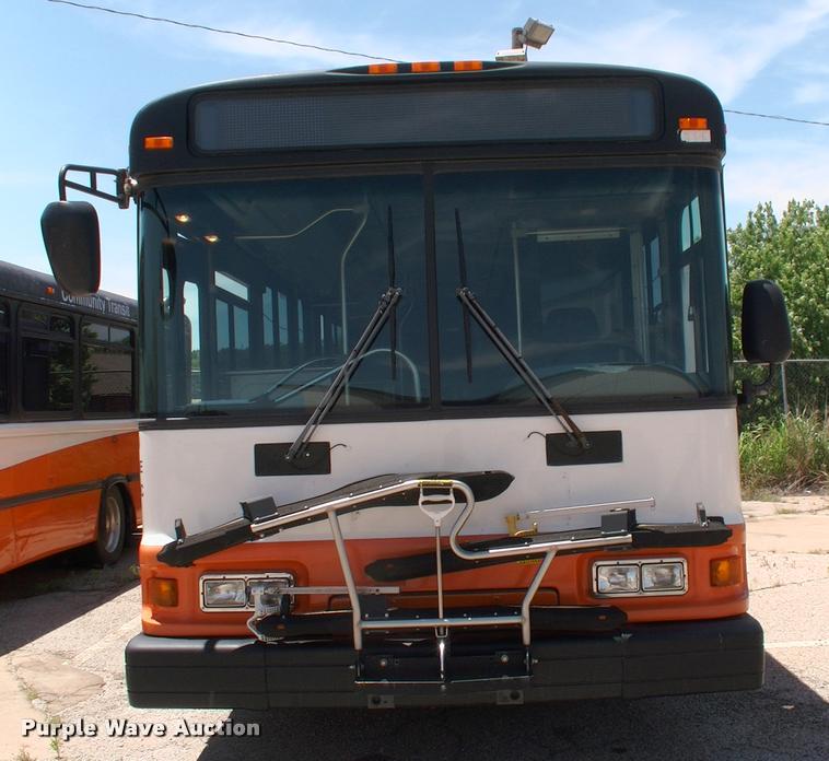 image for item DP9285 2003 Blue Bird shuttle bus