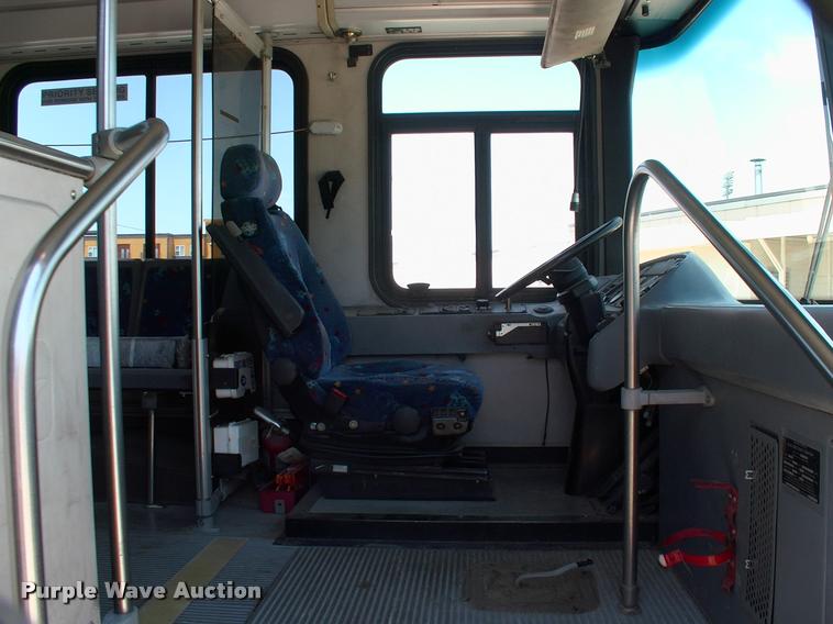image for item DP9285 2003 Blue Bird shuttle bus