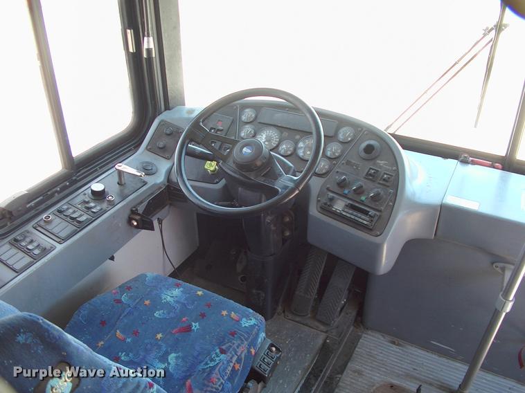 image for item DP9285 2003 Blue Bird shuttle bus