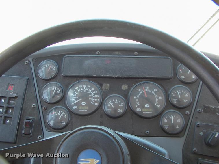 image for item DP9285 2003 Blue Bird shuttle bus