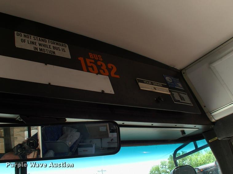 image for item DP9285 2003 Blue Bird shuttle bus