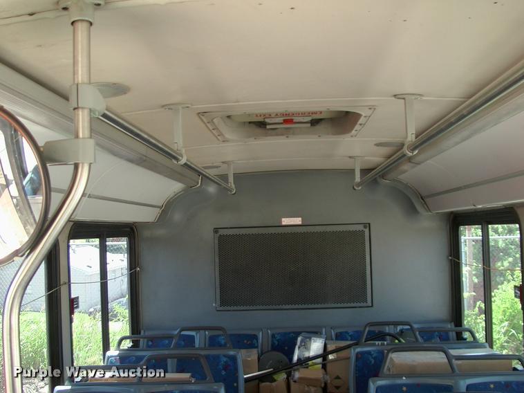 image for item DP9285 2003 Blue Bird shuttle bus