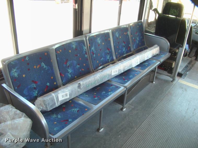 image for item DP9285 2003 Blue Bird shuttle bus