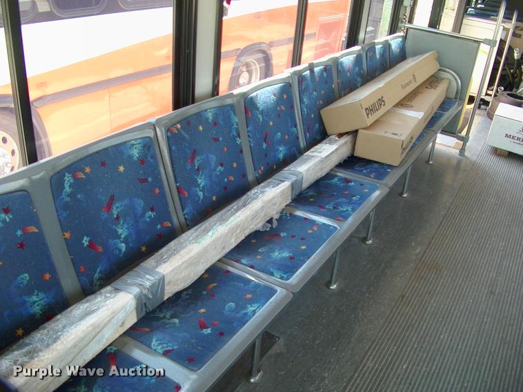 image for item DP9285 2003 Blue Bird shuttle bus