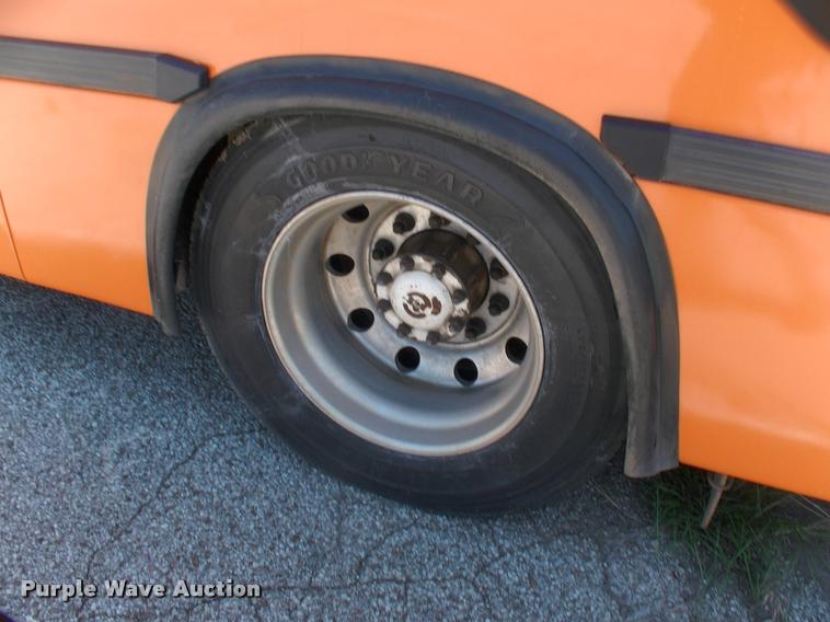 image for item DP9285 2003 Blue Bird shuttle bus