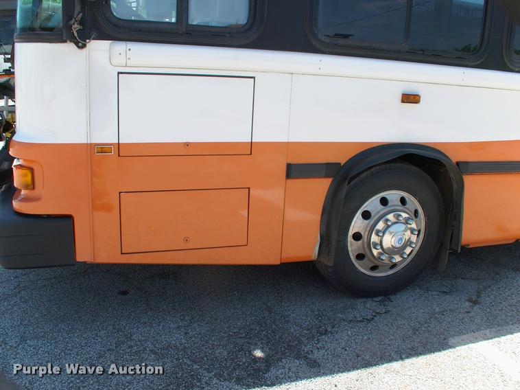 image for item DP9285 2003 Blue Bird shuttle bus