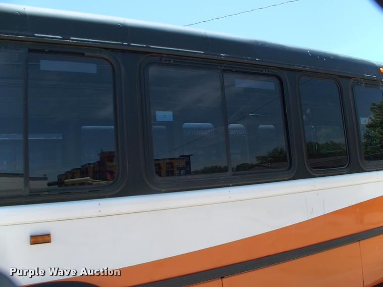 image for item DP9285 2003 Blue Bird shuttle bus