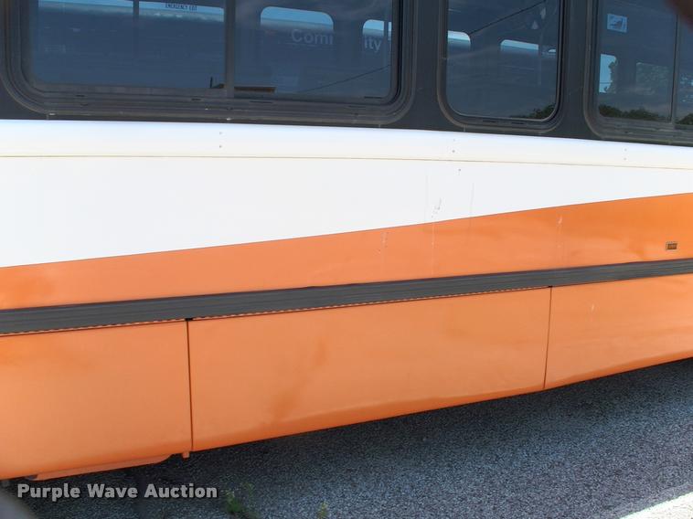 image for item DP9285 2003 Blue Bird shuttle bus