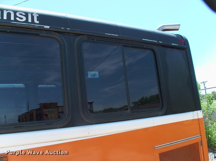 image for item DP9285 2003 Blue Bird shuttle bus