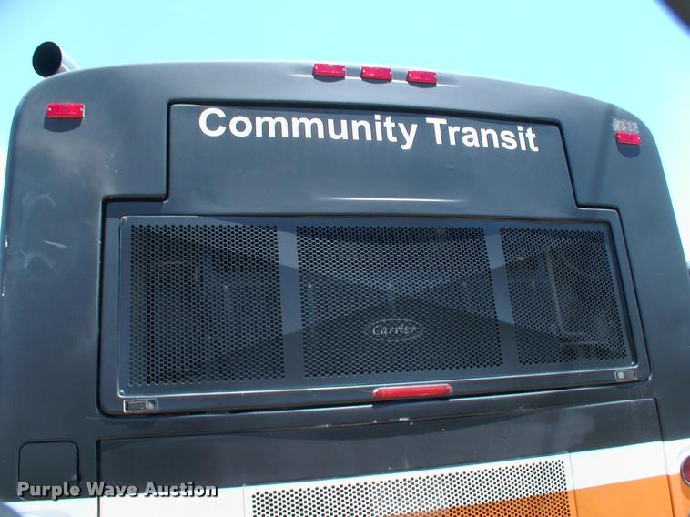 image for item DP9285 2003 Blue Bird shuttle bus