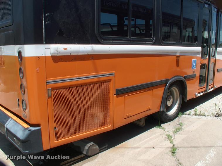 image for item DP9285 2003 Blue Bird shuttle bus