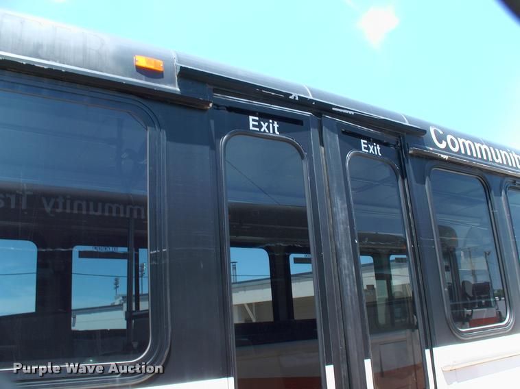 image for item DP9285 2003 Blue Bird shuttle bus