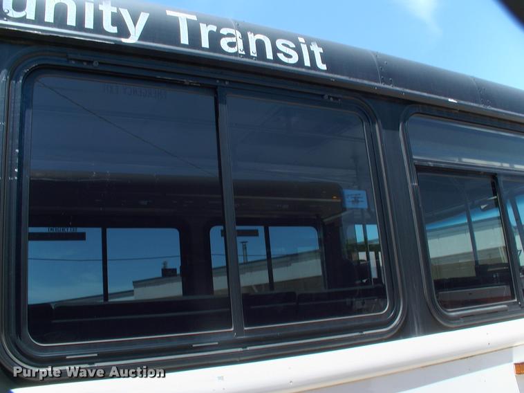 image for item DP9285 2003 Blue Bird shuttle bus