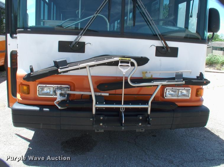 image for item DP9285 2003 Blue Bird shuttle bus