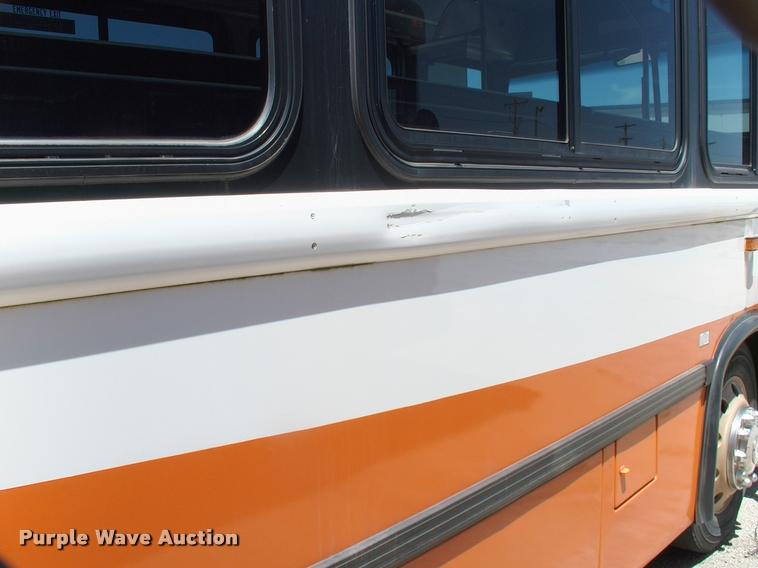 image for item DP9285 2003 Blue Bird shuttle bus