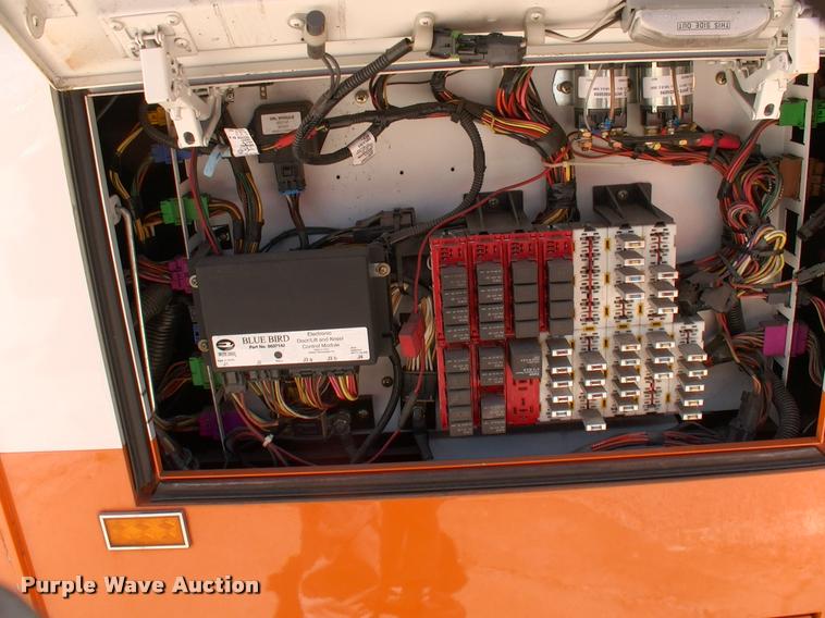 image for item DP9286 2003 Blue Bird shuttle bus