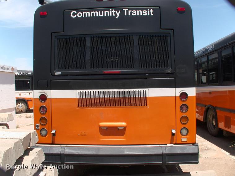 image for item DP9287 2003 Blue Bird shuttle bus