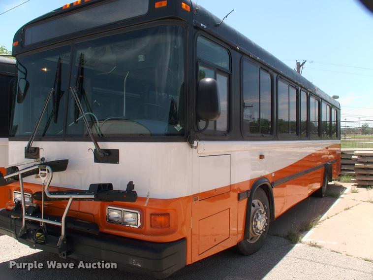 image for item DP9287 2003 Blue Bird shuttle bus