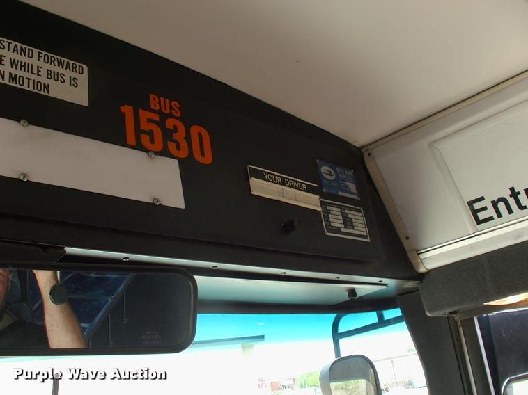 image for item DP9287 2003 Blue Bird shuttle bus