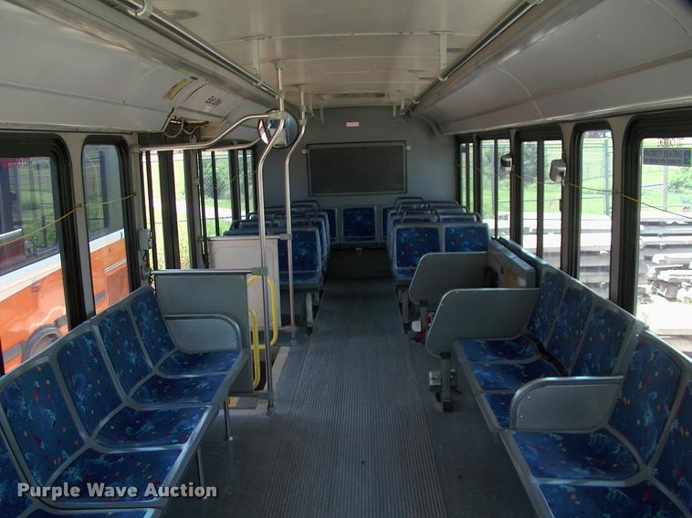 image for item DP9287 2003 Blue Bird shuttle bus