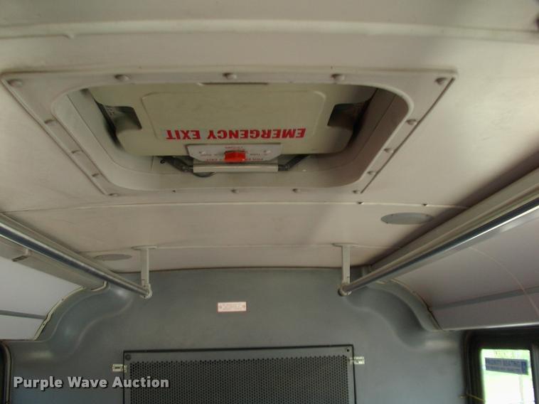 image for item DP9287 2003 Blue Bird shuttle bus