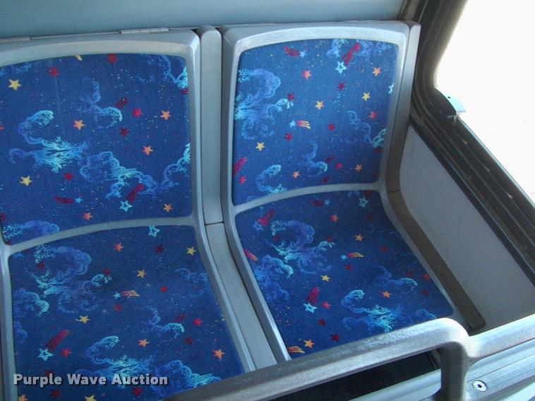 image for item DP9287 2003 Blue Bird shuttle bus