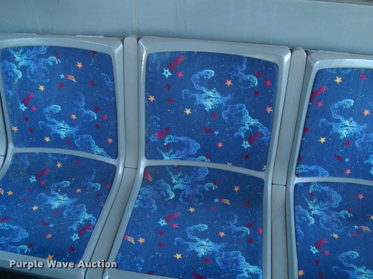 image for item DP9287 2003 Blue Bird shuttle bus