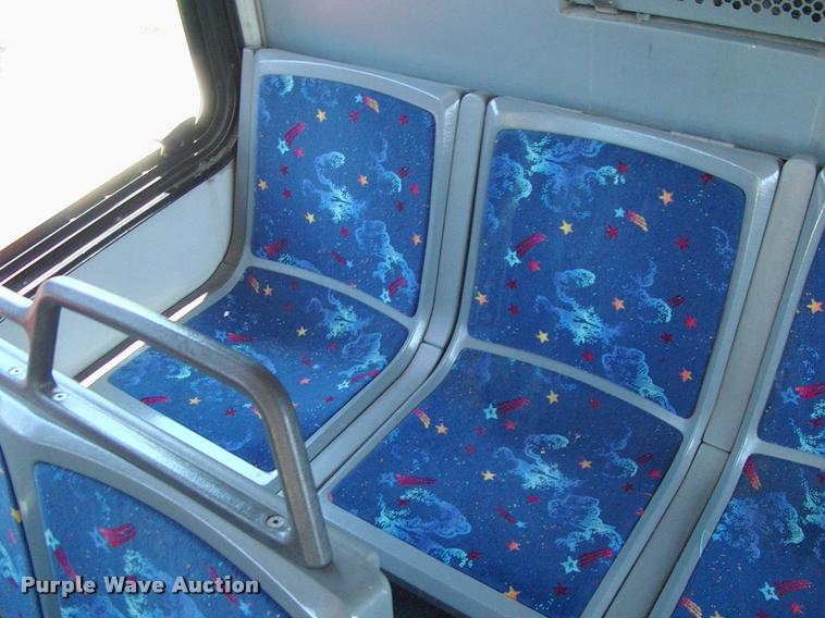 image for item DP9287 2003 Blue Bird shuttle bus