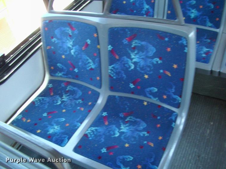 image for item DP9287 2003 Blue Bird shuttle bus