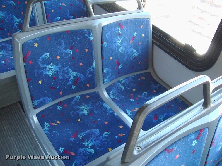 image for item DP9287 2003 Blue Bird shuttle bus