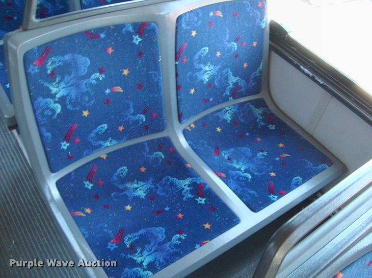 image for item DP9287 2003 Blue Bird shuttle bus