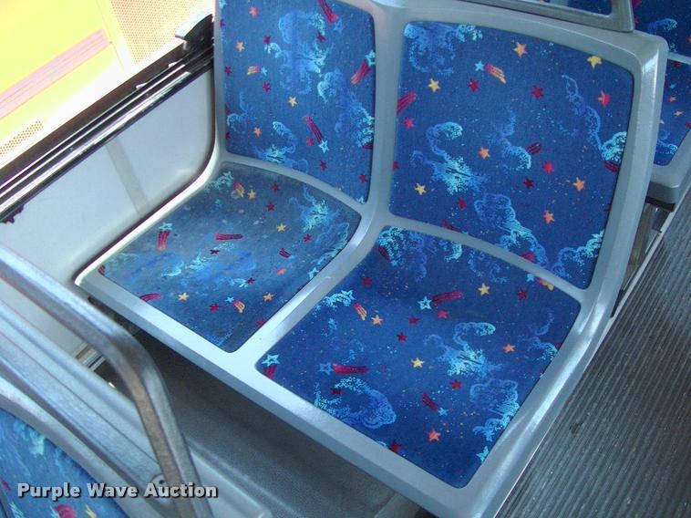 image for item DP9287 2003 Blue Bird shuttle bus