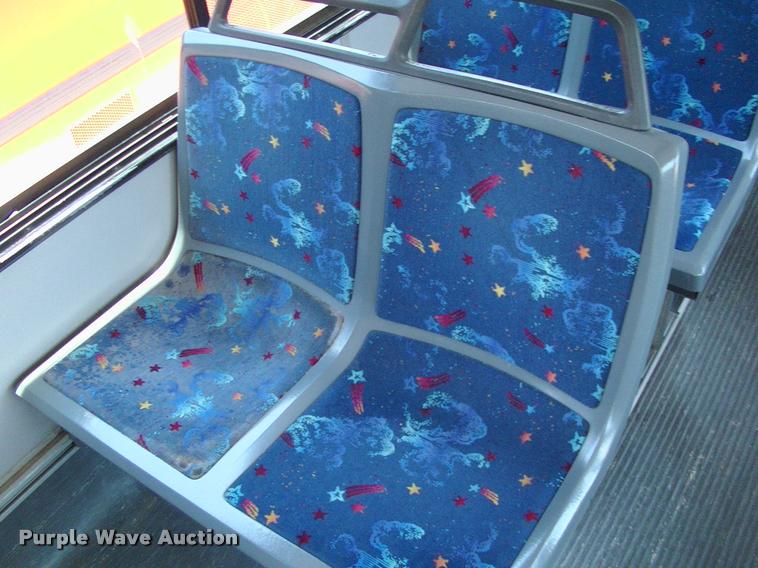 image for item DP9287 2003 Blue Bird shuttle bus