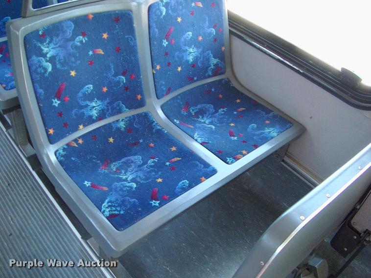 image for item DP9287 2003 Blue Bird shuttle bus