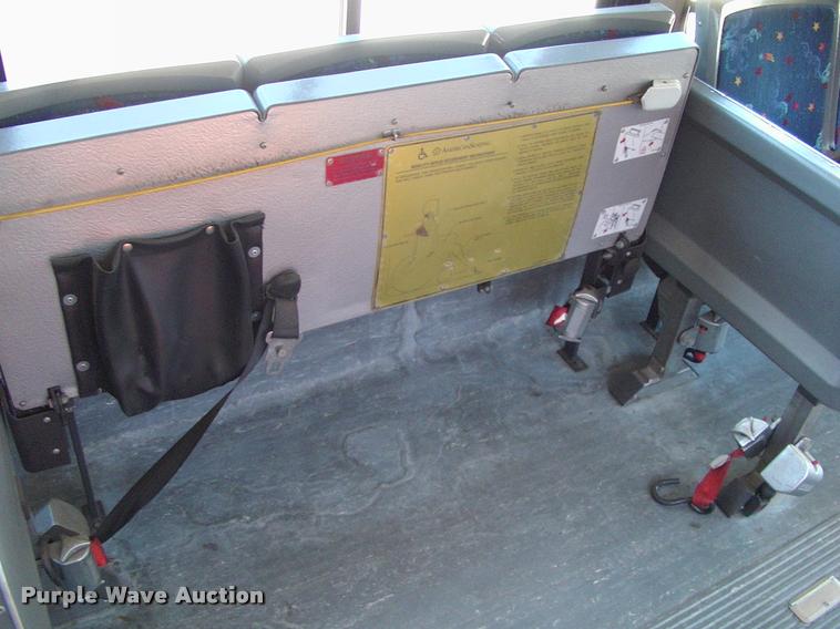 image for item DP9287 2003 Blue Bird shuttle bus